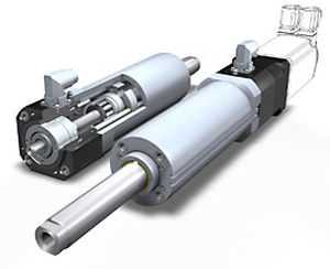 電動シリンダ - SERAC® XHM12  - Ortlieb Präzisions- - サーボ モーター / スクリュー / メンテナンス不要