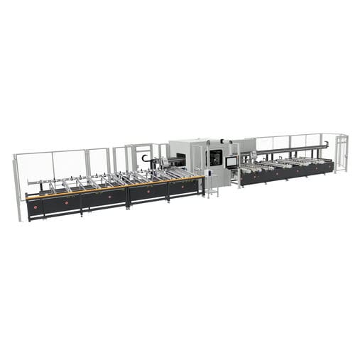 ナイフ切断ライン - SW600 - Pressta-Eisele GmbH - アルミニウム用 / ポリ塩化ビニル用 / 形材
