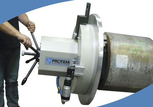 空気圧式面取り機 - US450 - PROTEM - ポータブル / チューブ端部用 / インサイド グリップ式
