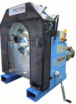 ステンレススチール用切断機 - MF420 - PROTEM - 手動制御 / 面取り / 三相