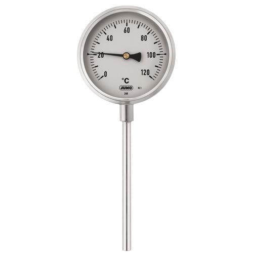 バイメタル温度計 - 608002 series - JUMO GmbH & Co. KG - ダイヤル / 保護管付き / 産業用