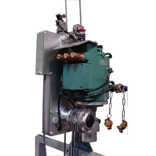 空圧式ウィンチ - p.lift 500 - Fixator - 人用 / 吊り足場用