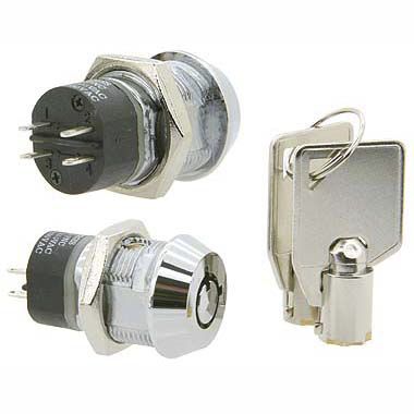 キーロックスイッチ - S206 series - Camlock Systems - バイポーラ型 / 電気機械式