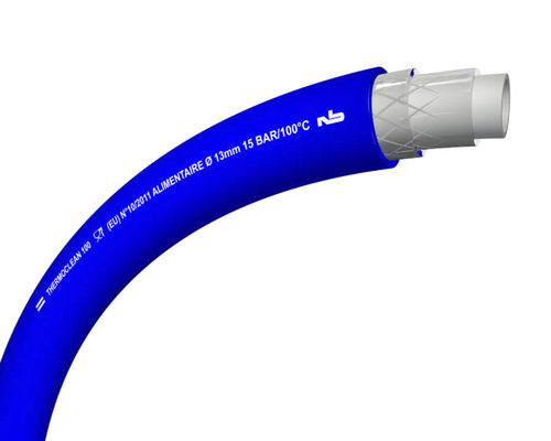 耐微生物性ホース - THERMOCLEAN&reg; 100 - TRICOFLEX - 水 / ポリエステル補強 / PVC