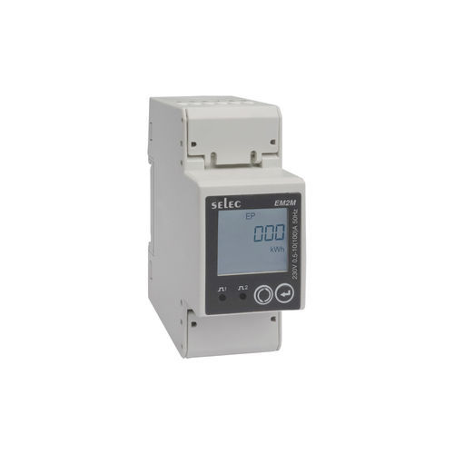 単相電力量計 - EM2M series - SELEC Controls Pvt. Ltd. - DINレール / RS-485 / Modbus