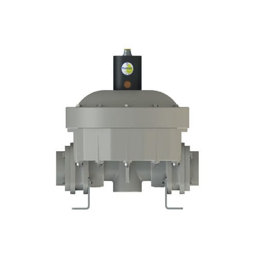 ダイヤフラム式振動緩衝器 - DAMPER D50 - FLUIMAC - 空圧式 / プラスチック製 / ポンプ用
