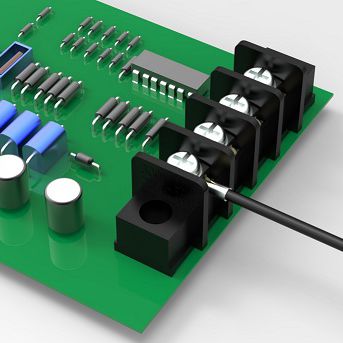 プリント基板用端子台 - LW1MB-8.25 series - Elinker Electric - ねじ接続式