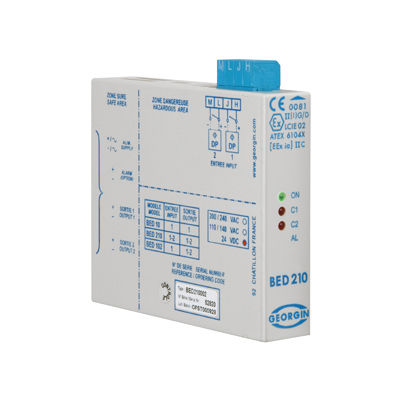 24VDC固体継電器 - BED series - GEORGIN S.A. - 48VDC / 110VAC / DINレール