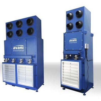 フィルター式集じん機 - ATAC - Avani Environmental - 逆空気浄化 / 自動洗浄式