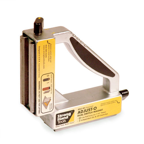 溶接用スコヤ - max. 197 x 197 x 48 mm | Adjust-O™ 90° - Strong Hand Tools  - 磁気
