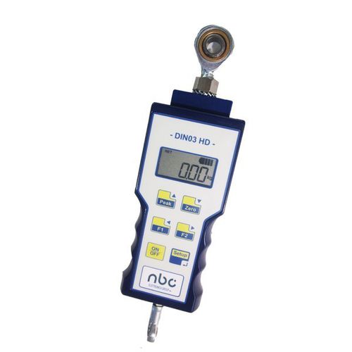 デジタル動力計 - DIN 03 - NBC Elettronica Group Srl - 携帯型 / データロガー付き