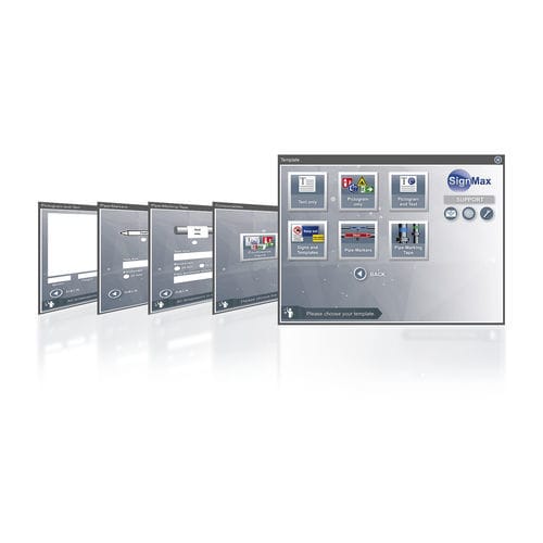 デザインソフトウェア - SignMax v10 - Max Systems GmbH - サーバー / グラフィック ライブラリー / ラベル印刷