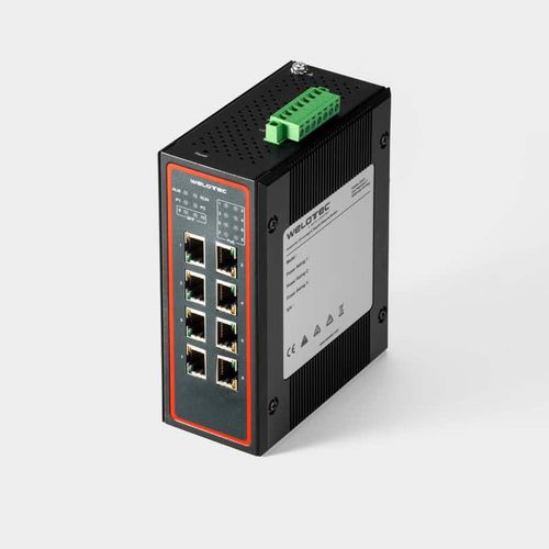 PoEイーサネットスイッチ - UGS-408-4PoE-24V - Welotec GmbH - 非管理型 / 8 ポート / ギガビットイーサネット
