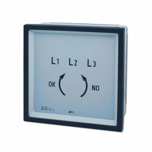 位相順序用表示器 - F series - FRER - アナログ / パネル取り付け