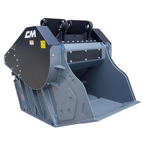 クラッシャーバケット - CBF series - CM Srl - 掘削機用 / ローダー用 / バックホウローダ用