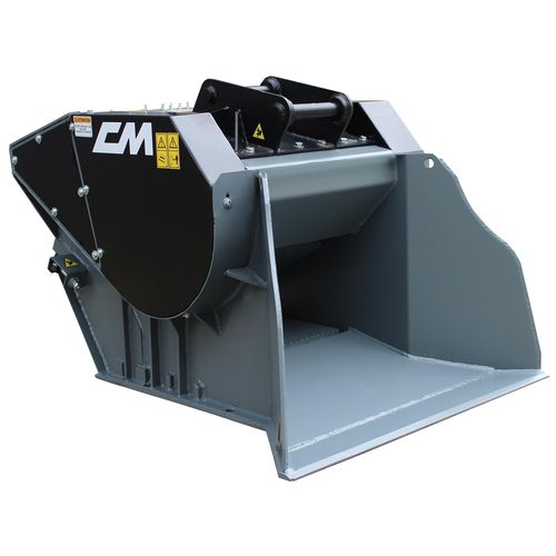 クラッシャーバケット - CBF-L series - CM Srl - 掘削機用 / スキッドステアローダー用