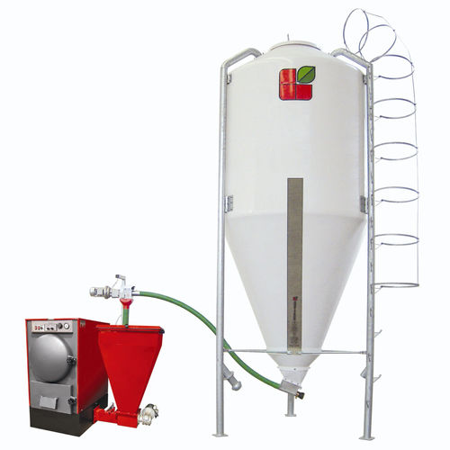 顆粒剤用サイロ - AGRITECH SRL - 亜鉛めっき / ステンレススチール製