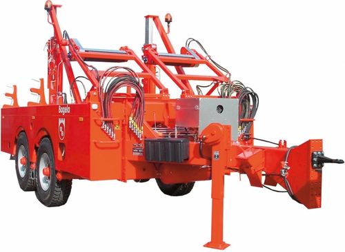 施盤トレーラー - ø max. 3 090 mm | BTT 130.80V, 201.10V   - Bagela Baumaschinen GmbH & Co. KG - ケーブル輸送および配置用 / タンデム / 牽引式