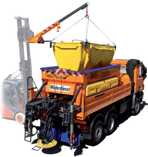 トラック用砂スプレッダー - FlexiWet®  - Boschung Mecatronic AG