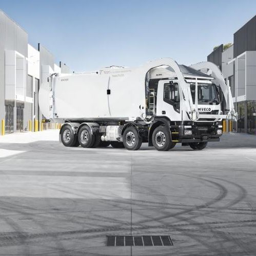 前面投入式ゴミ収集車 - Force - Bucher Municipal AG - ディーゼル