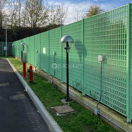 安全用フェンス - R-08506010 - EUROGRATE GRP GRATING AND PROFILES - FRP