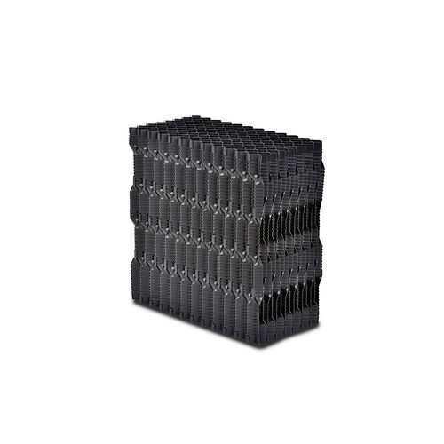 PVC構造化フィルブロック - VF-20 - Hewitech  - PP / 冷却タワー用 / 水処理用