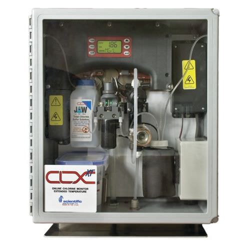 塩素分析器 - CLX-XT - HF scientific - 水用 / 温度 / 組み込み式
