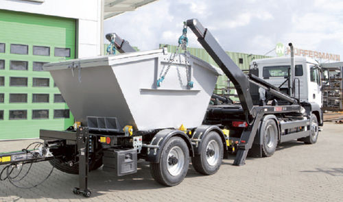 コンテナトレーラー - Mini  - Hüffermann Transportsysteme GmbH  - 産業機器用 / タンデム / 牽引式