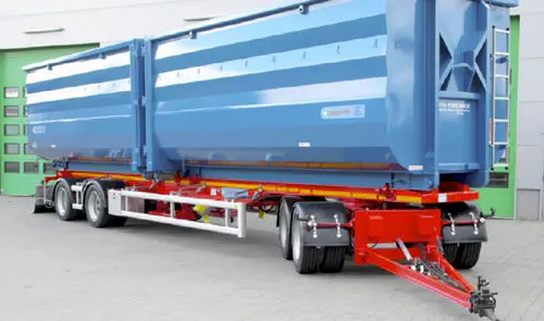 ダンプトレーラー - Hüffermann Transportsysteme GmbH - 産業機器用