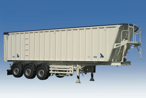 ダンプトレーラー - STAS bv - Hüffermann Transportsysteme GmbH  - 工事用 / 3軸 / 牽引式