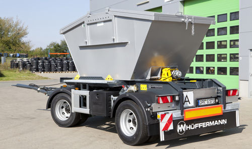 ダンプトレーラー - HMA1812  - Hüffermann Transportsysteme GmbH  - 工事用 / 2軸 / 牽引式