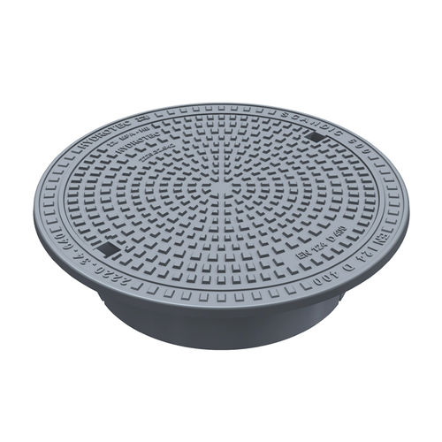 鋳鉄製マンホール - SCANDIC SN 600 - HYDROTEC Technologies AG 