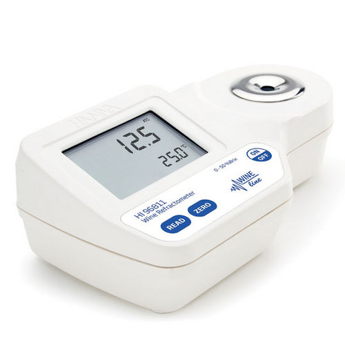 デジタル屈折計 - HI96811 - Hanna Instruments - 高精度 / 携帯型 / ワイン生産