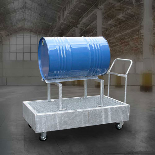 輸送用台車 - WSP-2OS/W60 - LaCont Umwelttechnik GmbH  - 溶融亜鉛メッキ鋼製 / ドラム缶用