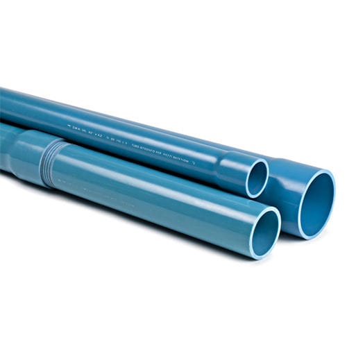 溶媒用パイプ - LARETER SpA  - PVC / 建設現場用 / 標準