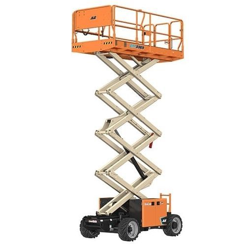 車輪付きシザース型高所作業車 - ERT3369 - JLG Industries Inc. - 電動式 / 不整地