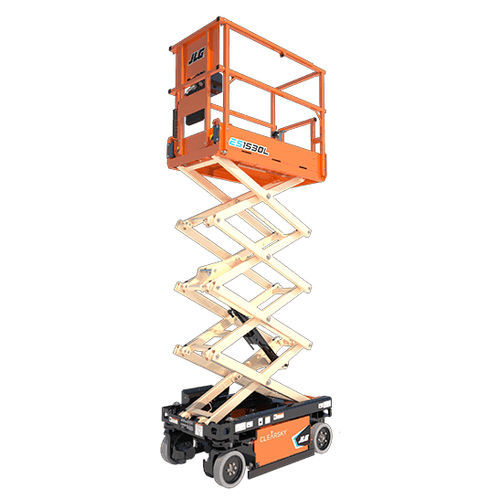 車輪付きシザース型高所作業車 - ES1530L - JLG Industries Inc. - 電動式 / 油圧式 / 屋内用