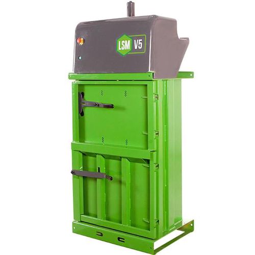 ダンボール紙用梱包機 - V5 - LSM Recycling Equipment - 紙用 / プラスチック用 / テキスタイル用