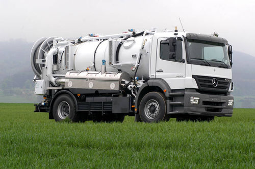 下水クリーナートラック - max. 26 t | DRAINMASTER - MÜLLER Umwelttechnik GmbH & Co. KG - 2軸 / 水のリサイクル