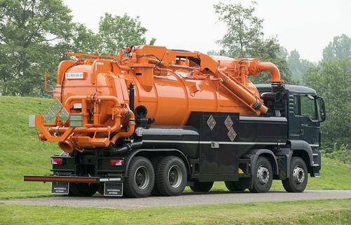 吸引トラック - Vacu-Press® 8000 ADR/Hi-Lift - Naaktgeboren Rotterdam B.V.  - 4軸
