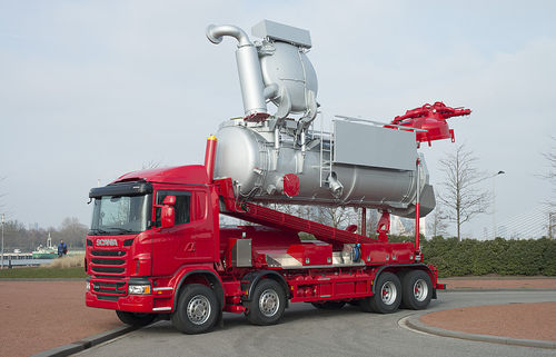 吸引トラック - Vacu-Press® 8000 Hi-Lift - Naaktgeboren Rotterdam B.V.  - 4軸