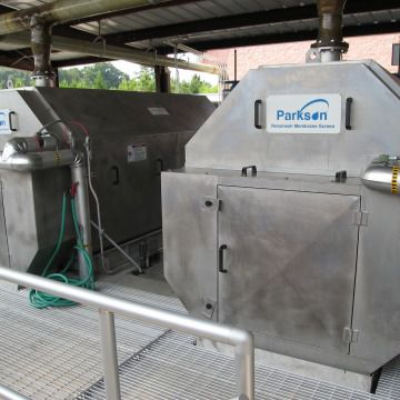 ドラムふるい機 - Rotoshear® PF - Parkson Corporation  - 廃水処理用 / ロータリー / 固体 / 液体