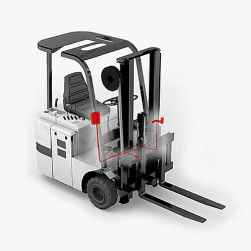 フォークリフトトラック用計量機 - Pfreundt GmbH  - 車載式 / ダイナミック