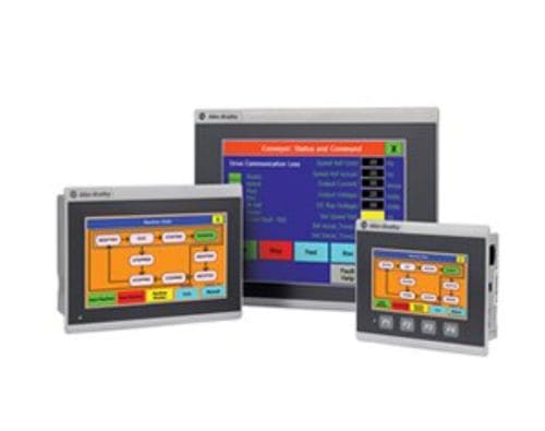 タッチスクリーン端末 - 2711R PanelView 800 - Allen-Bradley - パネル設置用 / イーサネット / コンパクト