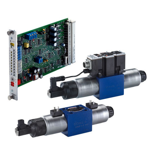スプール油圧方向制御弁 - 4WREE10W75-2X - Bosch Rexroth - Industrial Hydraulics - 直動式 / 比例