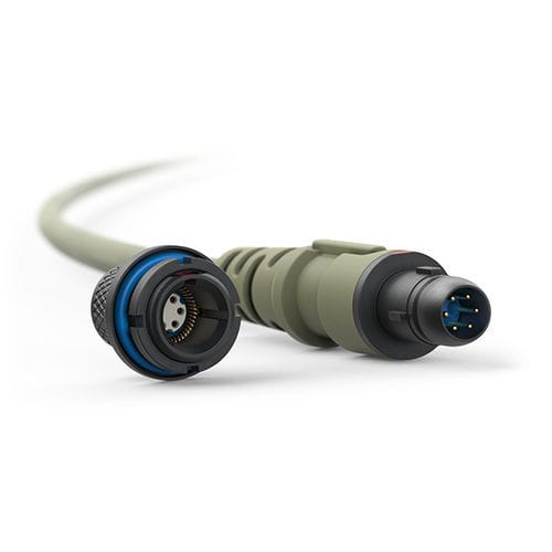 データ用コネクター - Fischer UltiMate™ 80 - Fischer Connectors - 電源 / ハイブリッド / 円形