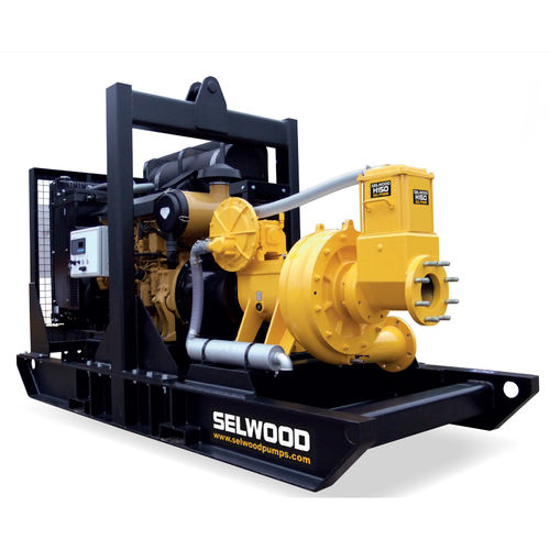 インペラポンプ - H150 - Selwood - 廃水 / ディーゼルエンジン式 / 自吸式