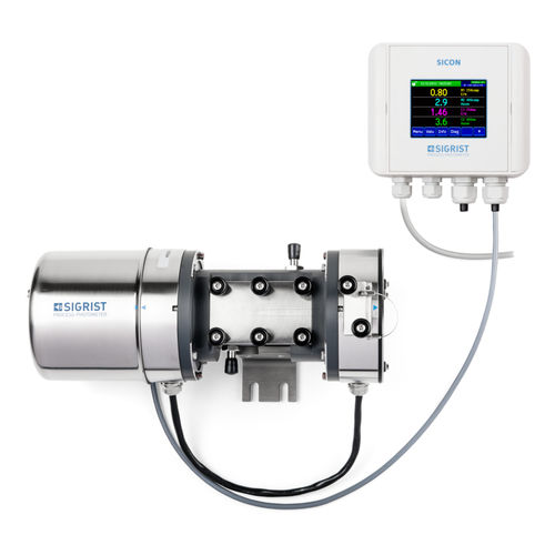 濃度測定器 - COLORPLUS 2 - SIGRIST-PHOTOMETER AG - 流量 / 水 / 溶存有機炭素（DOC）