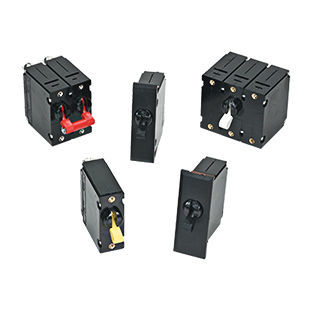 油圧-磁性遮断器 - B series - Carling Technologies - AC/DC / 横型 / 縦型