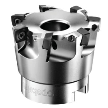 2サイズミーリングカッター - QUADWORX® L - POKOLM Frästechnik GmbH & Co. KG - 割出し可能なインサート / ドラフト / スチール用